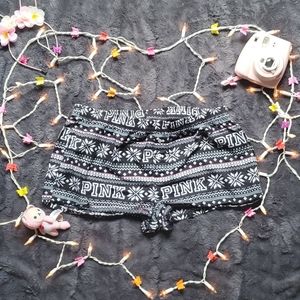 PINK Christmas-themed Shorts